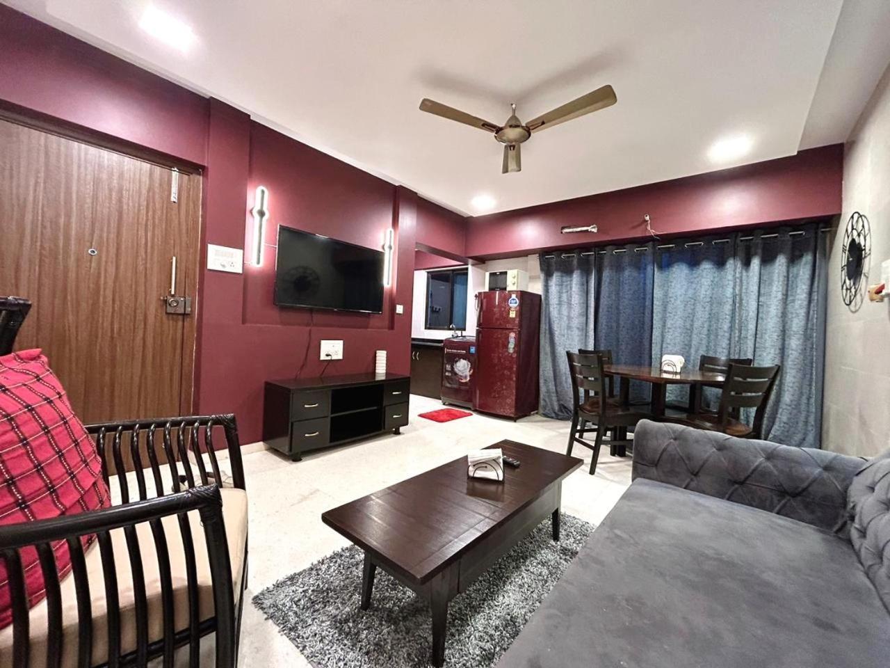 The Ruby Abode ! Premium 1 Bhk Santacruz Apartment Mumbai