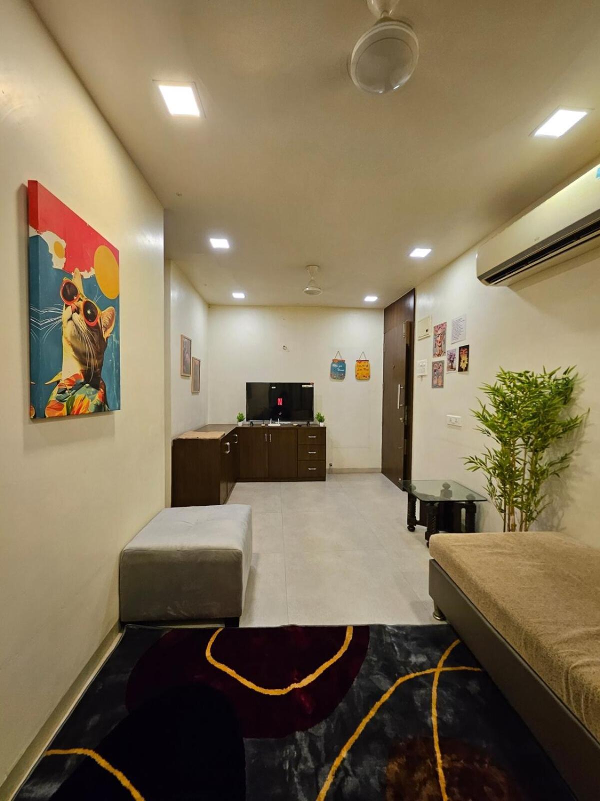 Apartment Pali Perch 1bhk With Peace, Charm And Bandra Vibes *