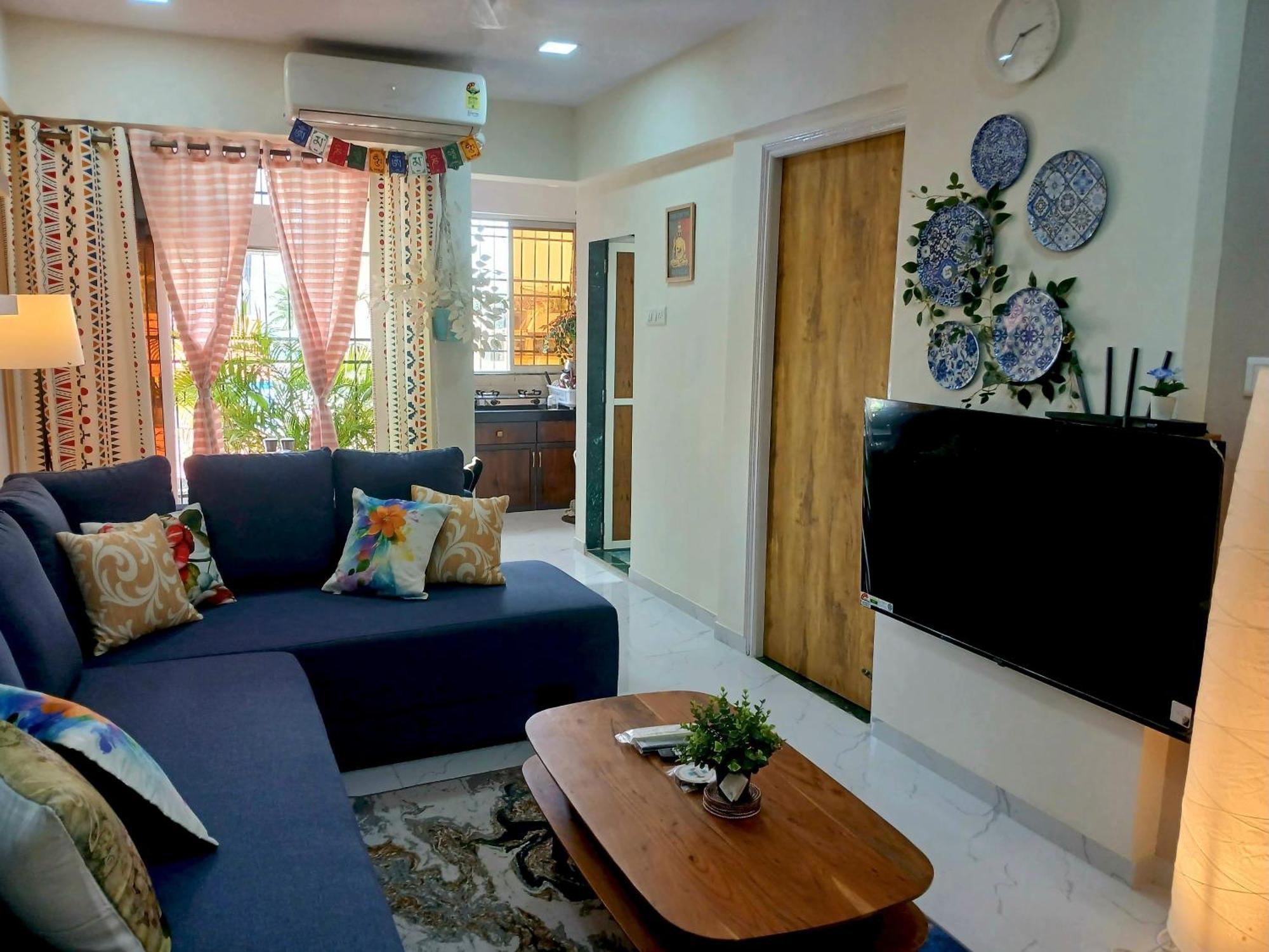 Vienna - 1 Bedroom 2bed-2bath Modern Comfort Apartment Mumbai