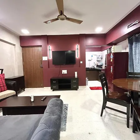 The Ruby Abode ! Premium 1 Bhk Santacruz * Mumbai