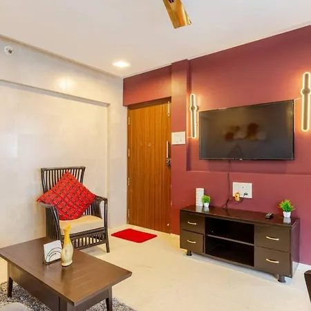 The Ruby Abode ! Premium 1 Bhk Santacruz