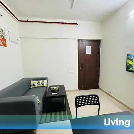 1br Service Aprt In Malad Apartment *