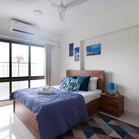Apartment Serene, Chic & Sunlit 2bhk Near Airport & Bkc Mumbai