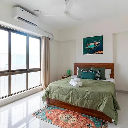 Serene, Chic & Sunlit 2bhk Near Airport & Bkc Apartment *