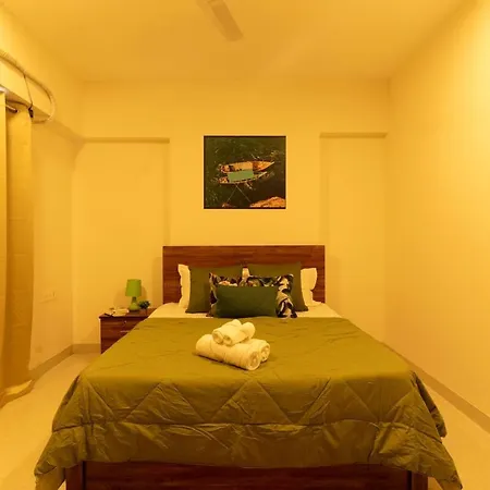 Apartment Serene, Chic & Sunlit 2bhk Near Airport & Bkc