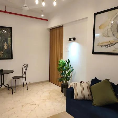 Apartment Anya 2bhk Near Bkc - Modern, Calm & Connected *
