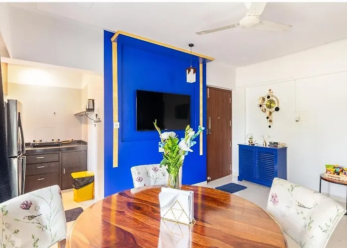 The Blue Abode! Premium 1Bhk Santacruz West