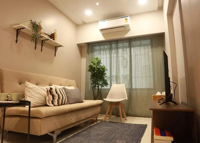 Downtown 1Bhk Cozy, Mahalaxmi 1202