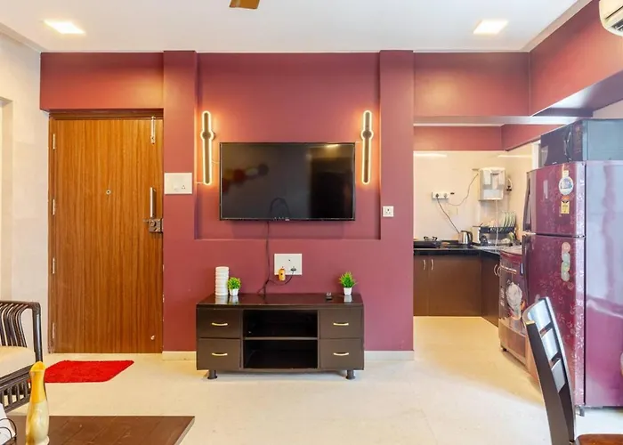 The Ruby Abode ! Premium 1 Bhk Santacruz