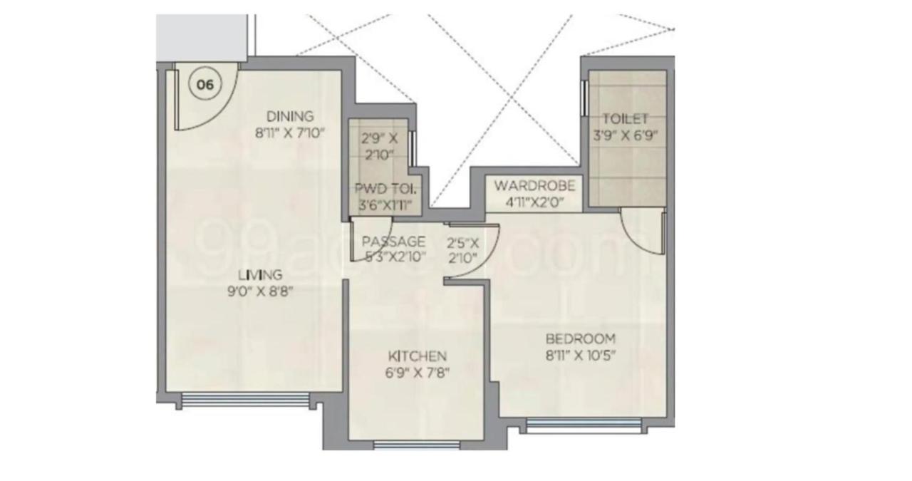 Apartment Entire One Bedroom - Hiranandani Gardens, Powai *