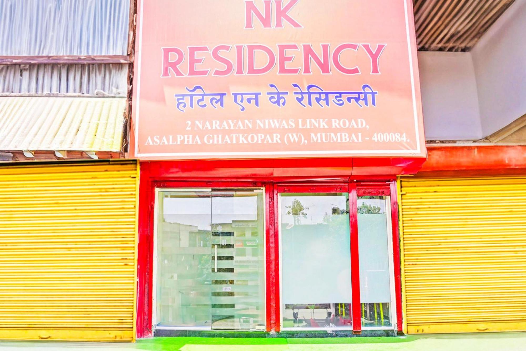 Hotel O Nk Residency Near Asalpha Metro Station Bombaim