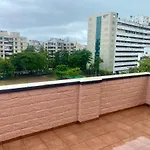 Rooftop Rendezvous - Artsy Terrace Garden Retreat