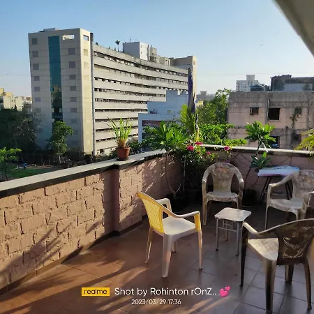 Rooftop Rendezvous - Artsy Terrace Garden Retreat Mumbai